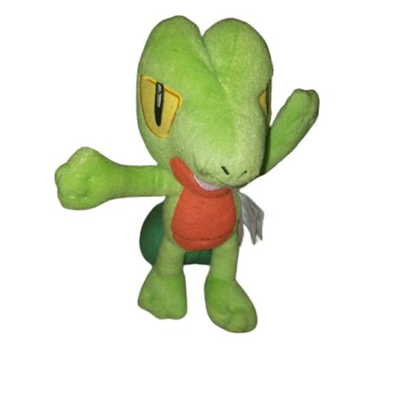 Nintendo Pokemon Treecko 10" Plush - Picture 1 of 5
